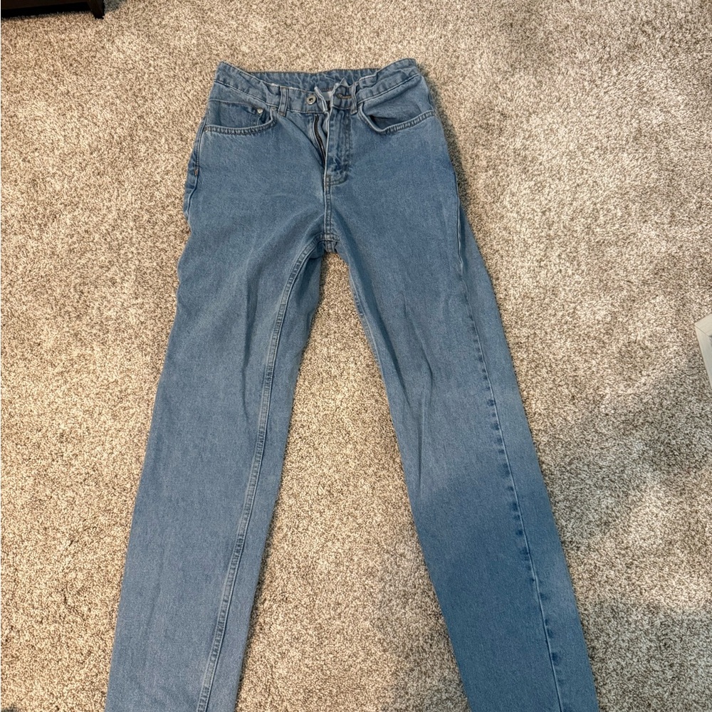 Lightly worn Ragged Priest jeans